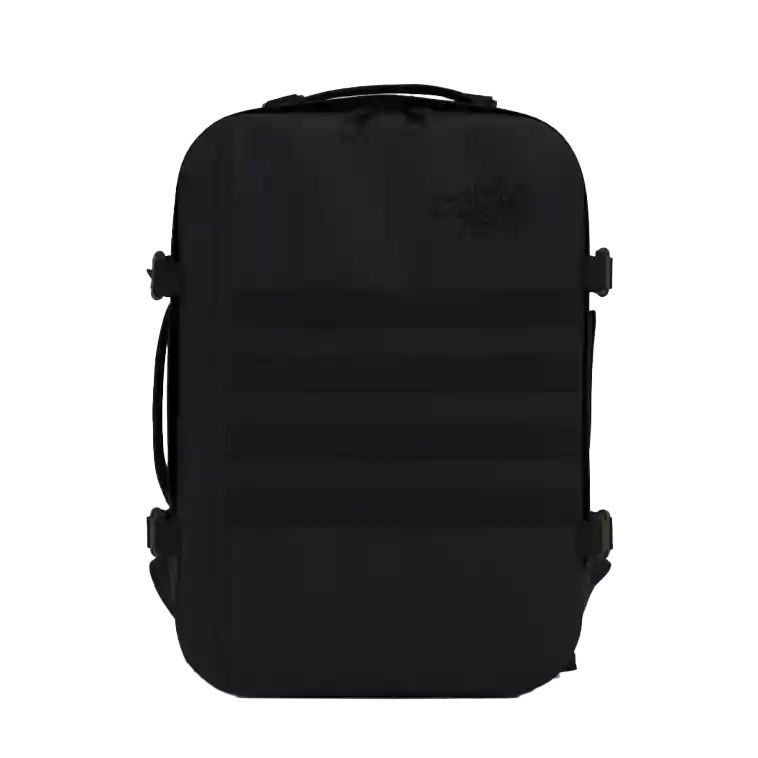 CabinZero Military 28L Cabin Backpack 42 cm Absolute Black – robuster Rucksack in Handgepäckgröße