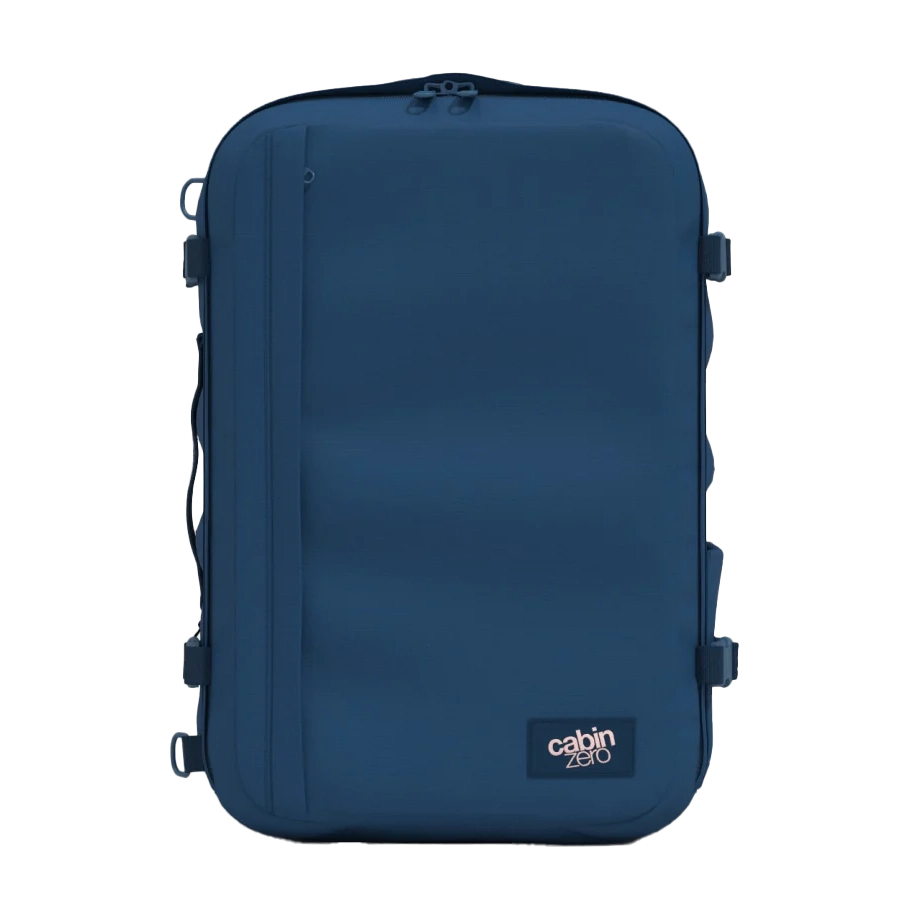 Frontansicht CabinZero Classic Plus 42L Cabin Bag 54 cm - Jodphur Blue
