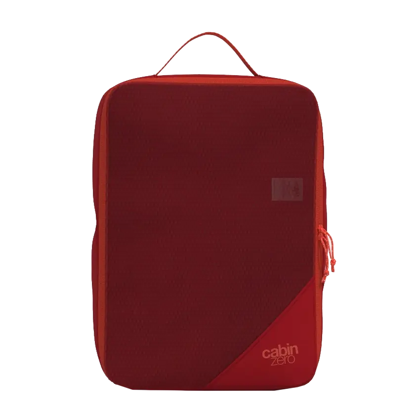 Frontansicht CabinZero Classic Packing Cube Medium 25 cm - Fiesta Red