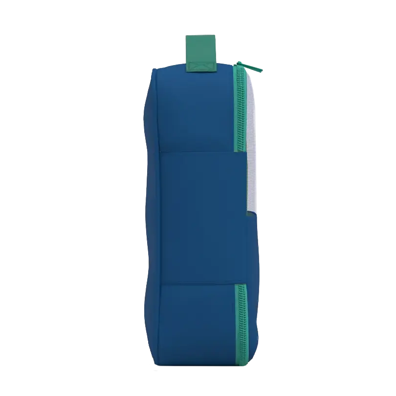 CabinZero Lux Packing Cube Medium 25 cm - Capri Blue Seitenansicht