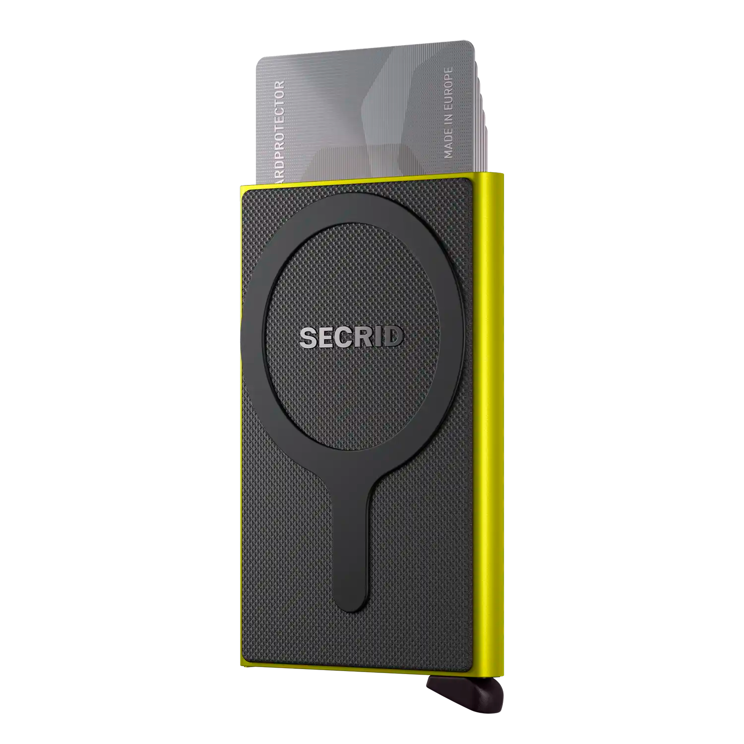 Secrid Cardprotector for MagSafe Lime – Rückseite mit integriertem Magnetring für iPhone MagSafe