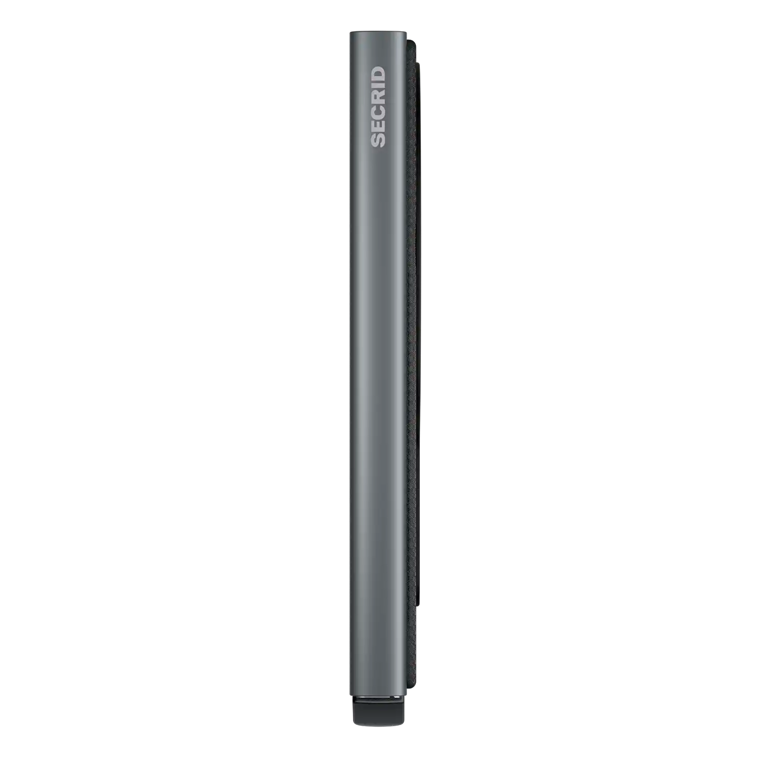 Secrid Cardprotector for MagSafe Titanium – Seitenansicht des kompakten RFID-geschützten Etuis