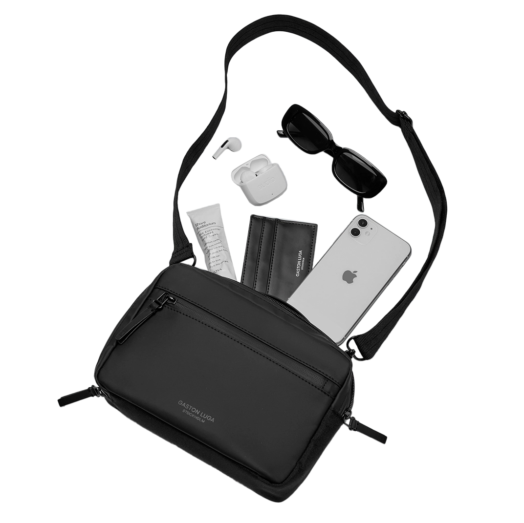 Gaston Luga Däsh Box Bag 22 cm - Black