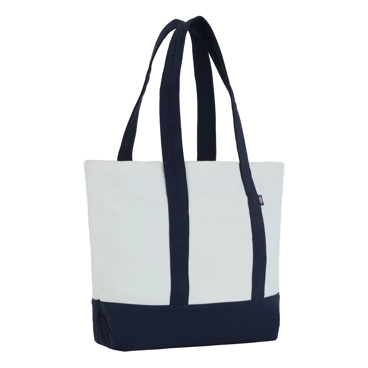 Dickies Logo Tote Bag 49 cm in Night Sky – Rückseite aus robustem Canvas