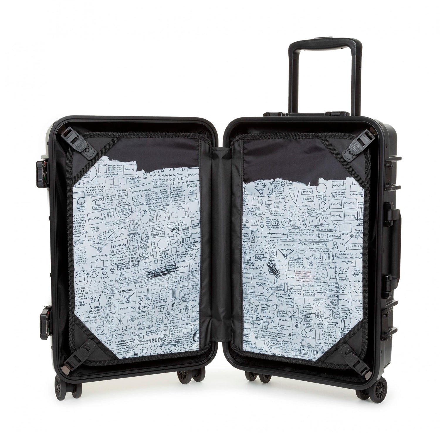 Eastpak Resist'r Case S 4-Rollen Trolley 55 cm - Basquiat Pegasus