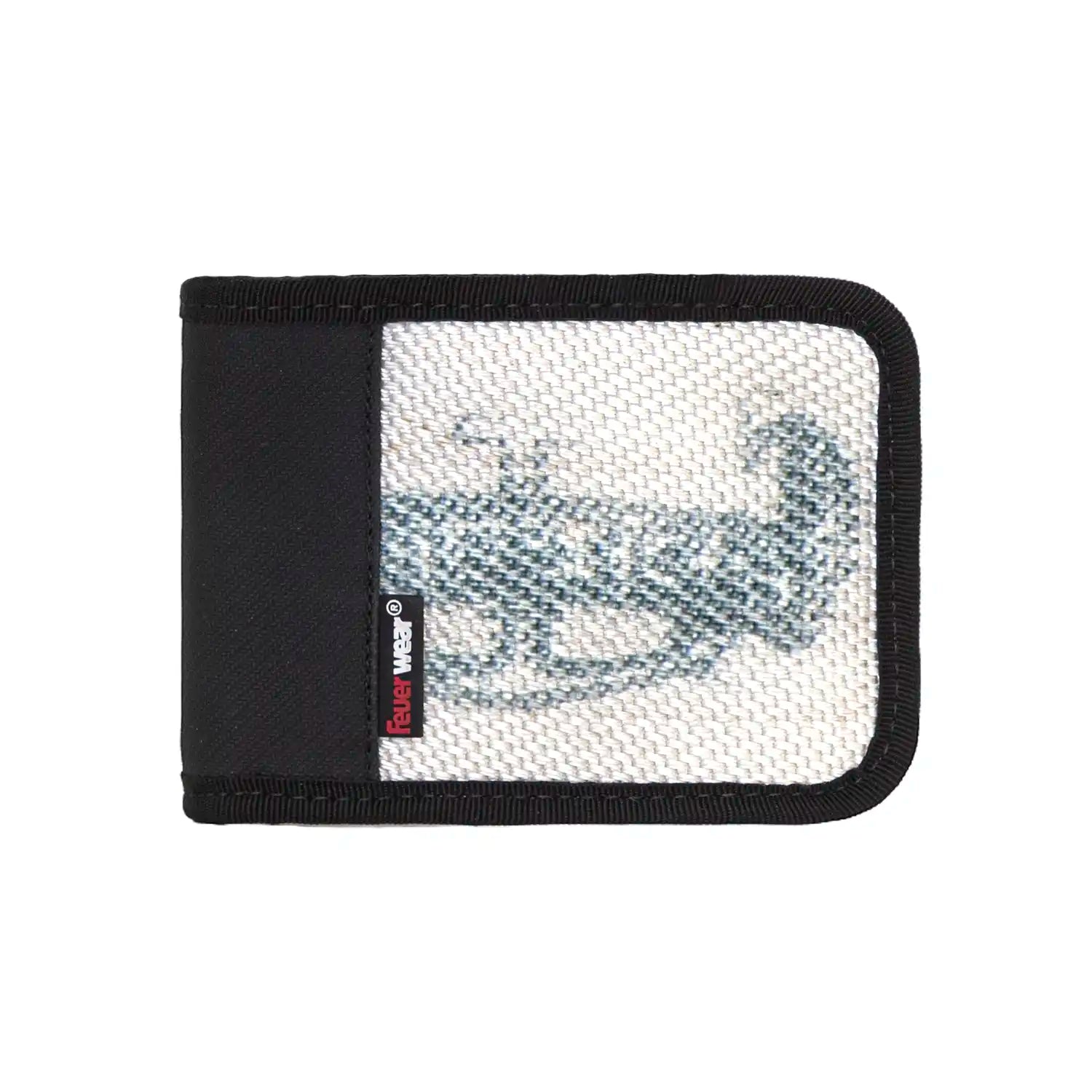 Feuerwear Frank Wallet 12 cm - White