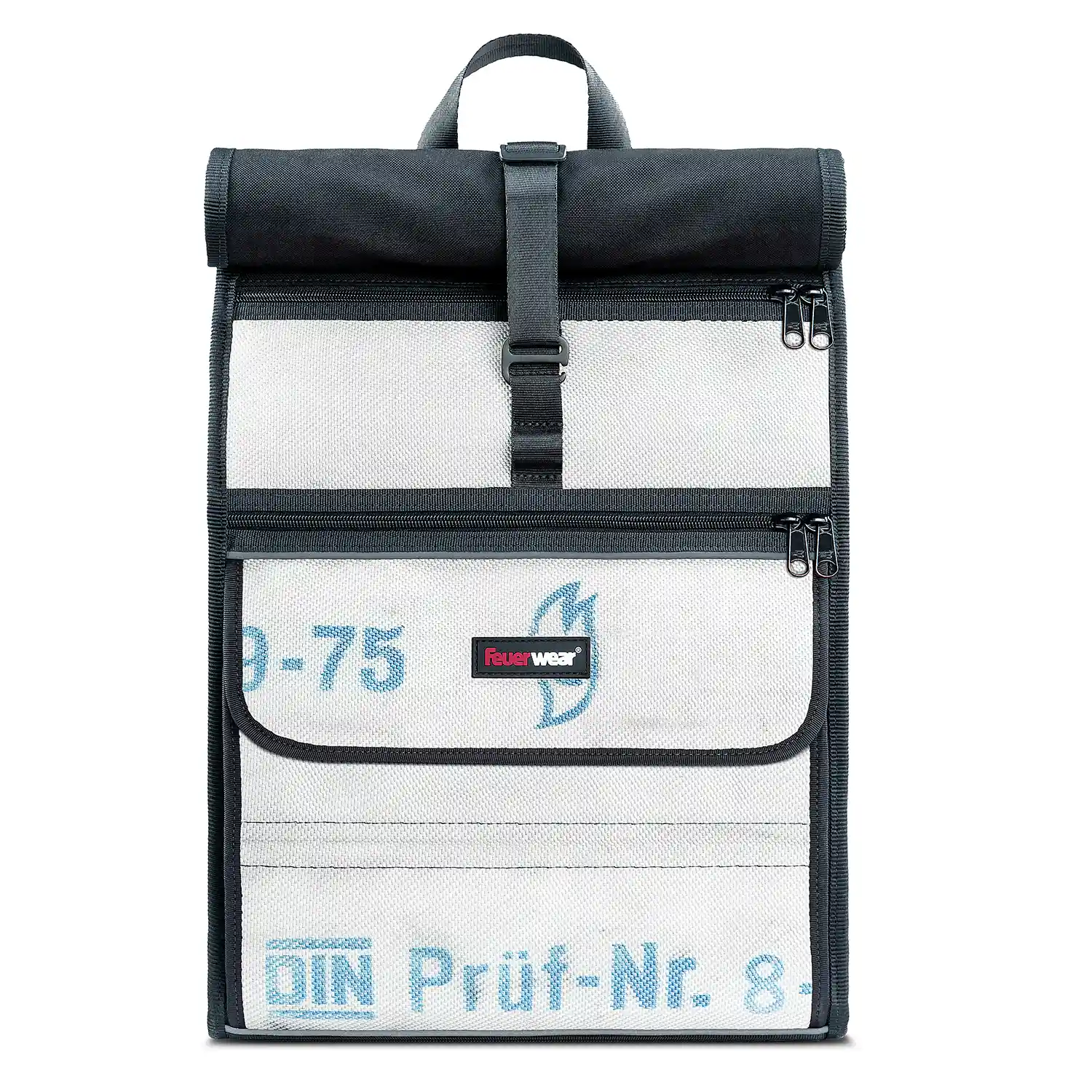 Feuerwear Eddie Rolltop Backpack 62 cm - White