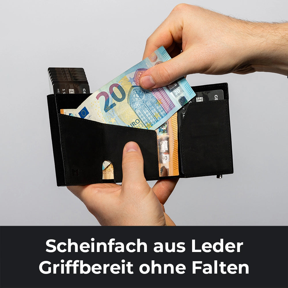 Gentlemen's Cardholder 10 cm - Black