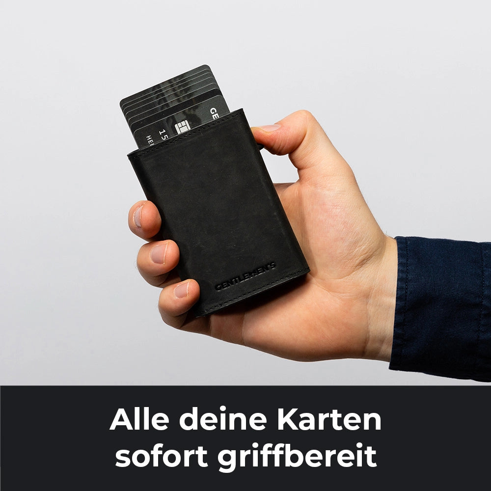 Gentlemen's Cardholder 10 cm - Black