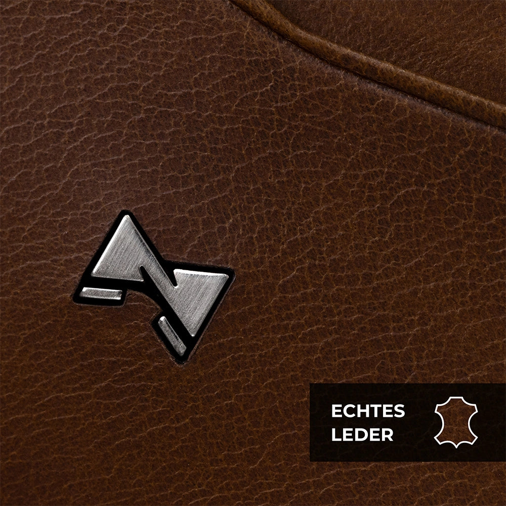 Gentlemen's Slimwallet Fine Kartenetui 10 cm - Cognac