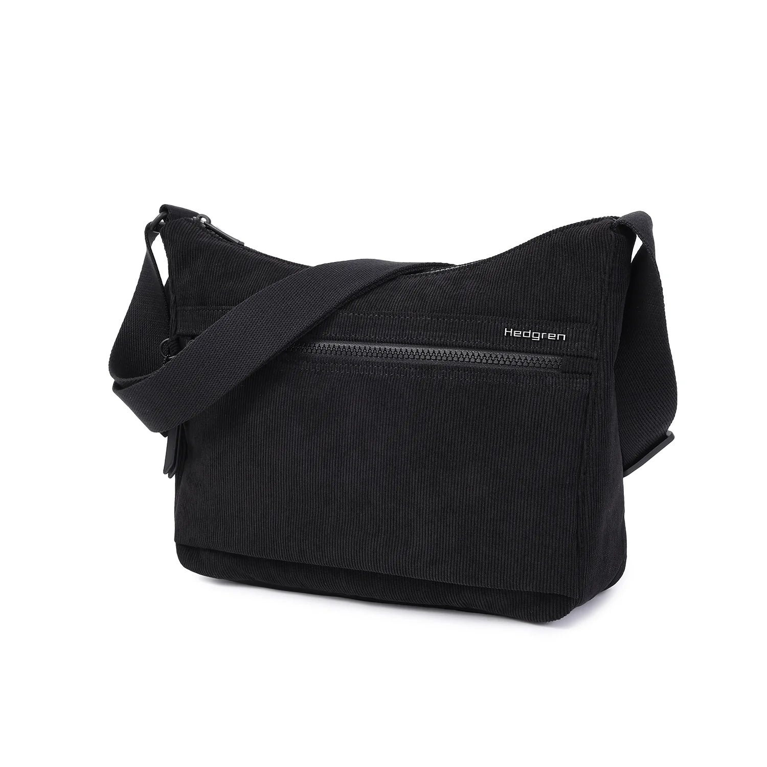 Hedgren Inner City 2 Harpers S Schultertasche RFID 28 cm - Corduroy Black