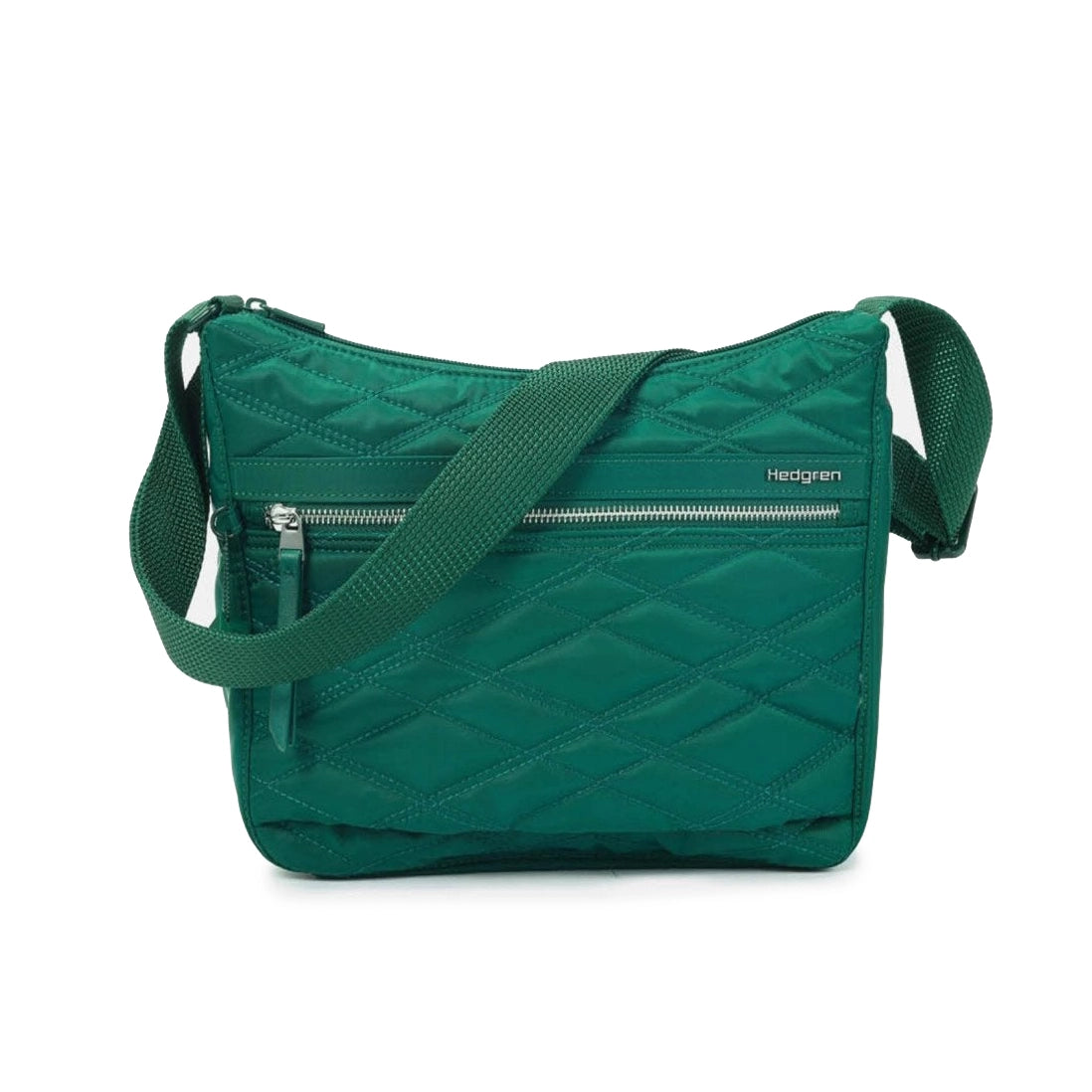 Hedgren Inner City 2 Harpers S Schultertasche RFID 28 cm - New Quilt Varsity Green