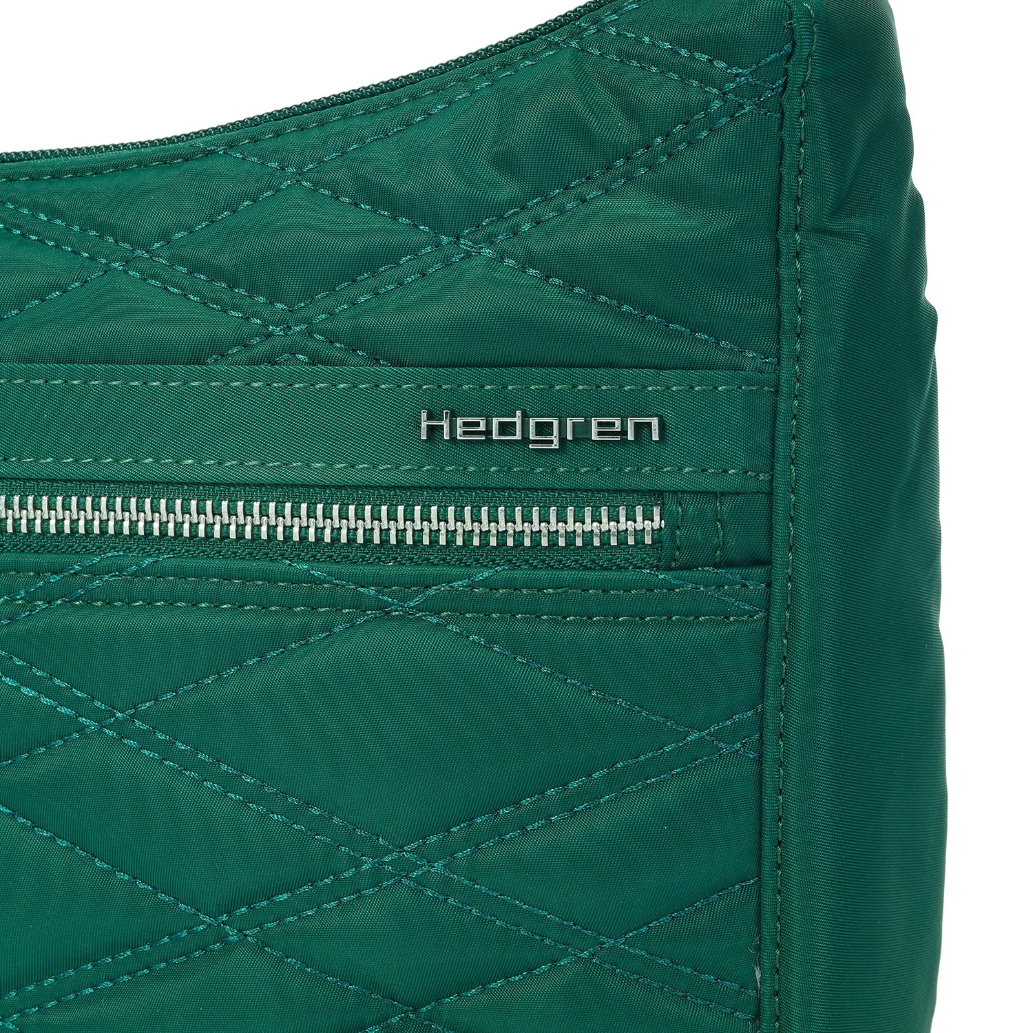 Hedgren Inner City 2 Harpers S Schultertasche RFID 28 cm - New Quilt Varsity Green