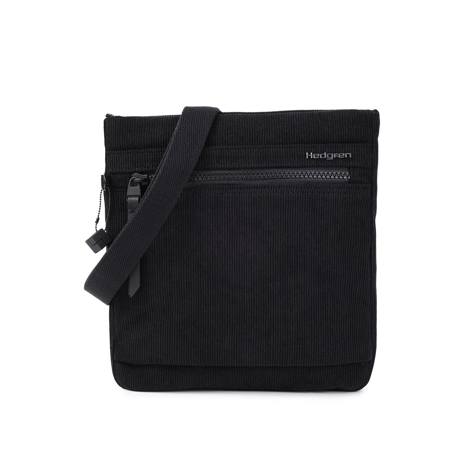 Hedgren Inner City 2 Leonce RFID Umhängetasche 21 cm - Corduroy Black