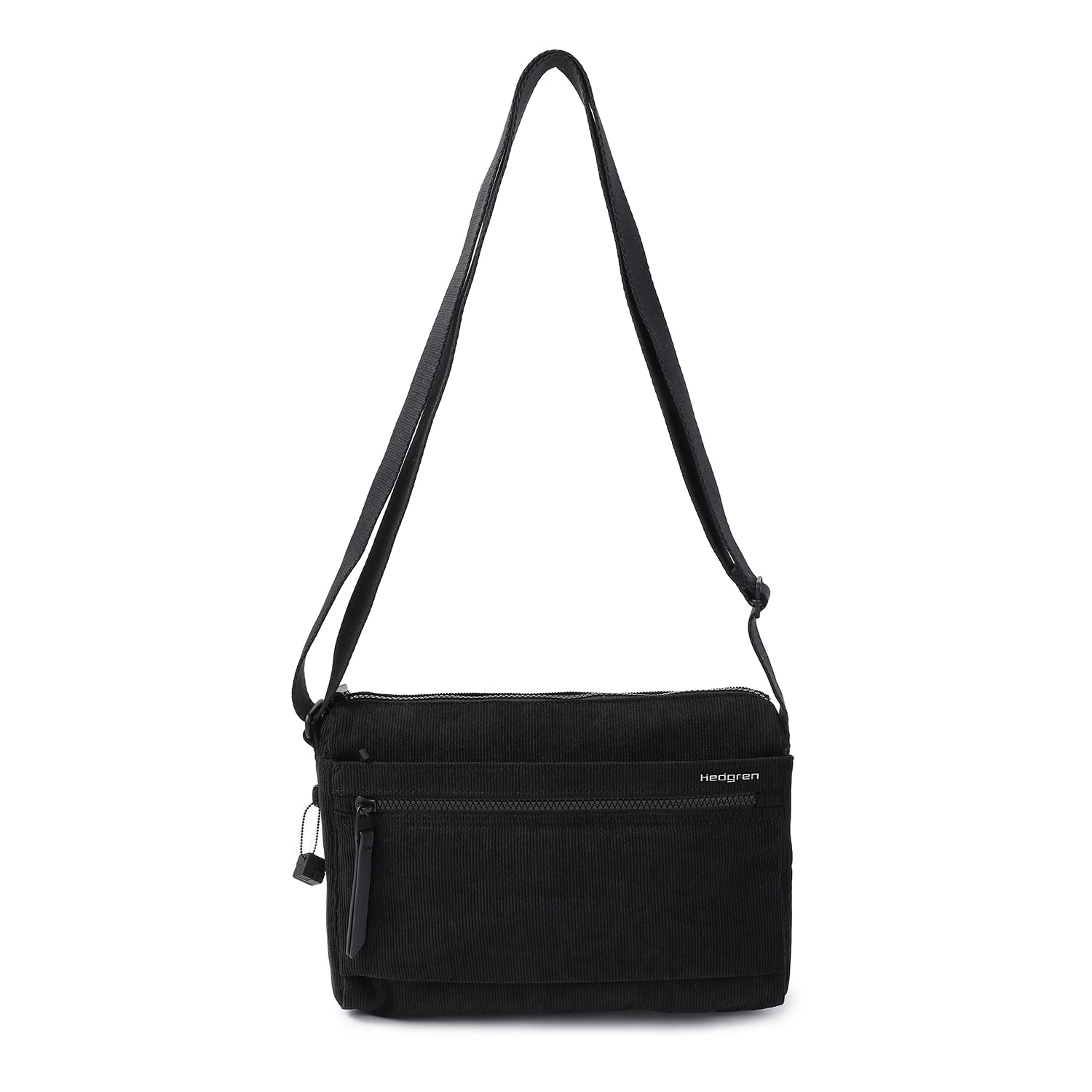 Hedgren Inner City 2 Eye RFID Umhängetasche 22 cm - Corduroy Black