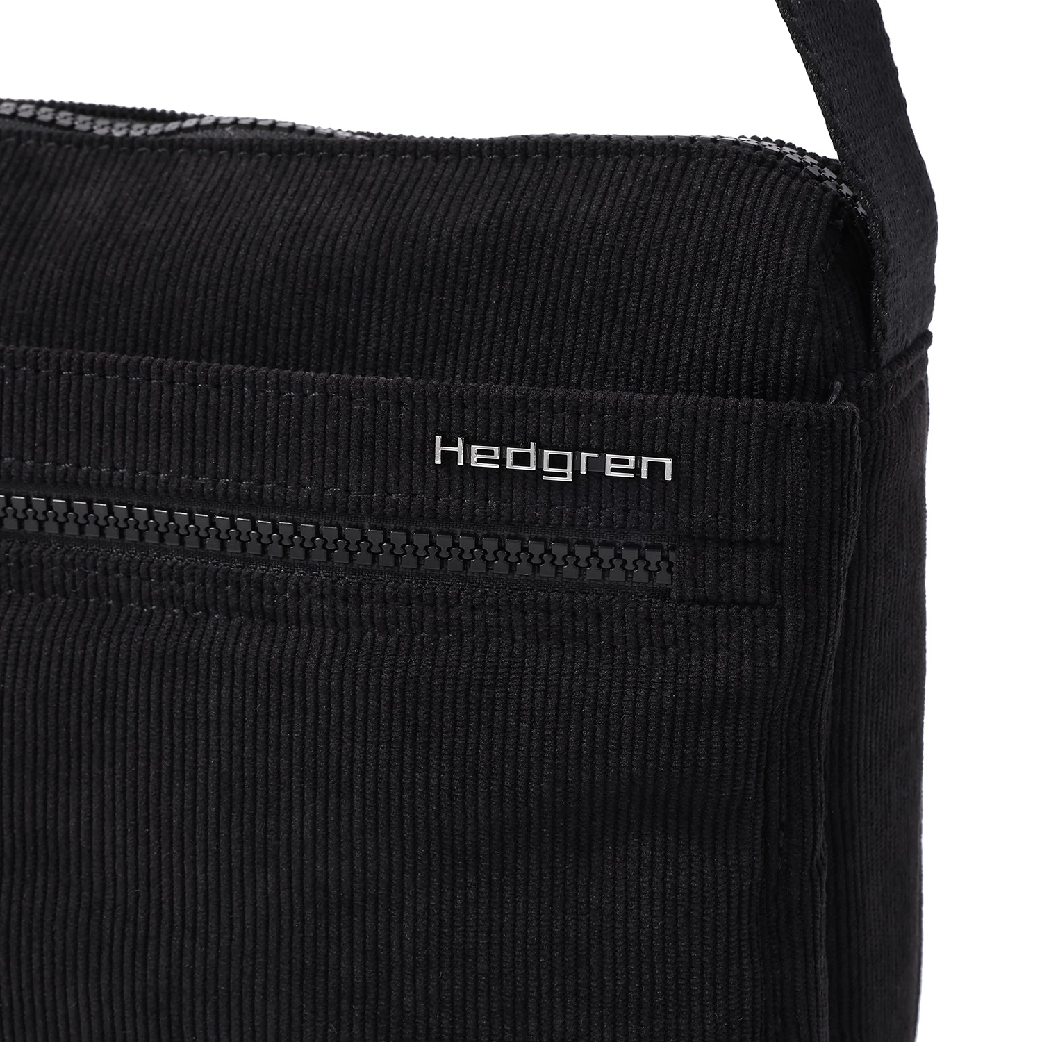 Hedgren Inner City 2 Eye RFID Umhängetasche 22 cm - Corduroy Black