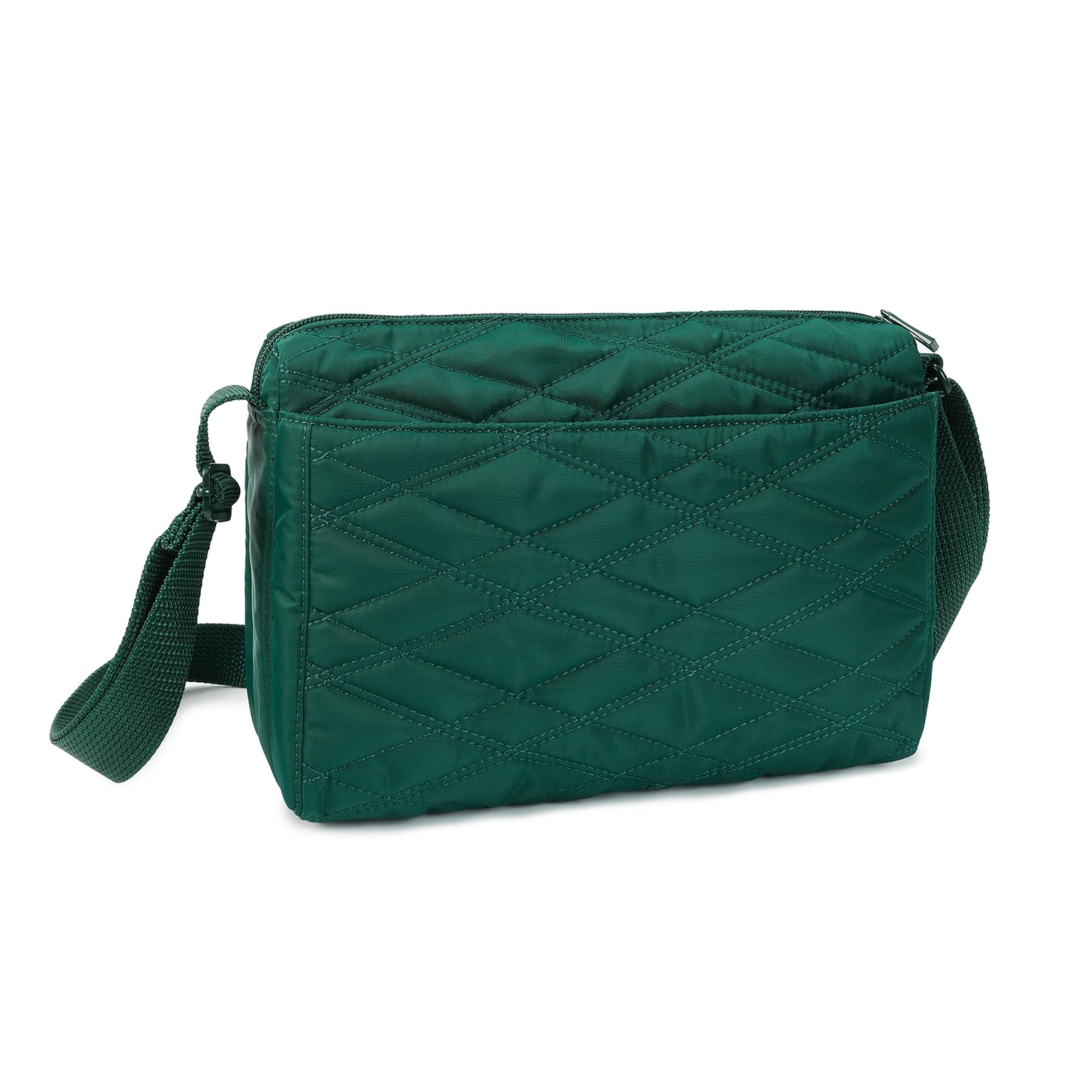 Hedgren Inner City 2 Eye RFID Umhängetasche 22 cm - New Quilt Varsity Green