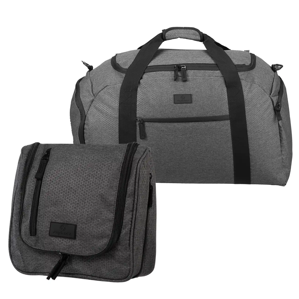 koffer - direkt.de Set M Kulturtasche + Reisetasche M - GREY BEE koffer - direkt.de - koffer - direkt.de