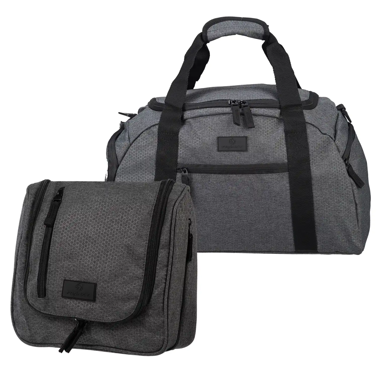 koffer - direkt.de Set S Kulturtasche + Reisetasche S - GREY BEE koffer - direkt.de - koffer - direkt.de