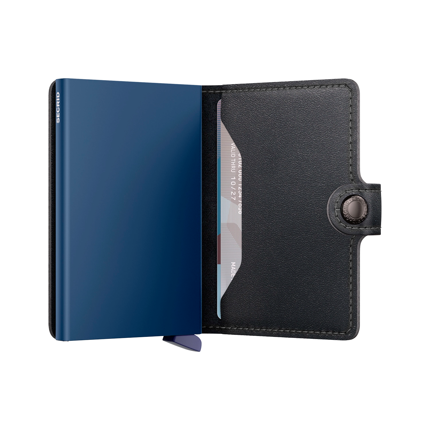 Secrid Wallets Miniwallet Original 10 cm - Black-Navy