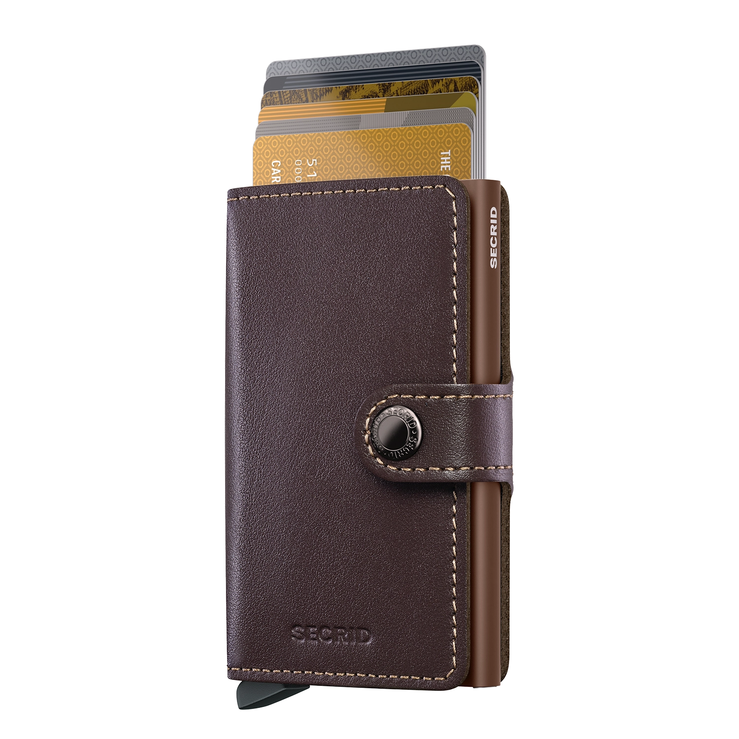 Secrid Wallets Miniwallet Original 10 cm - Chocolate