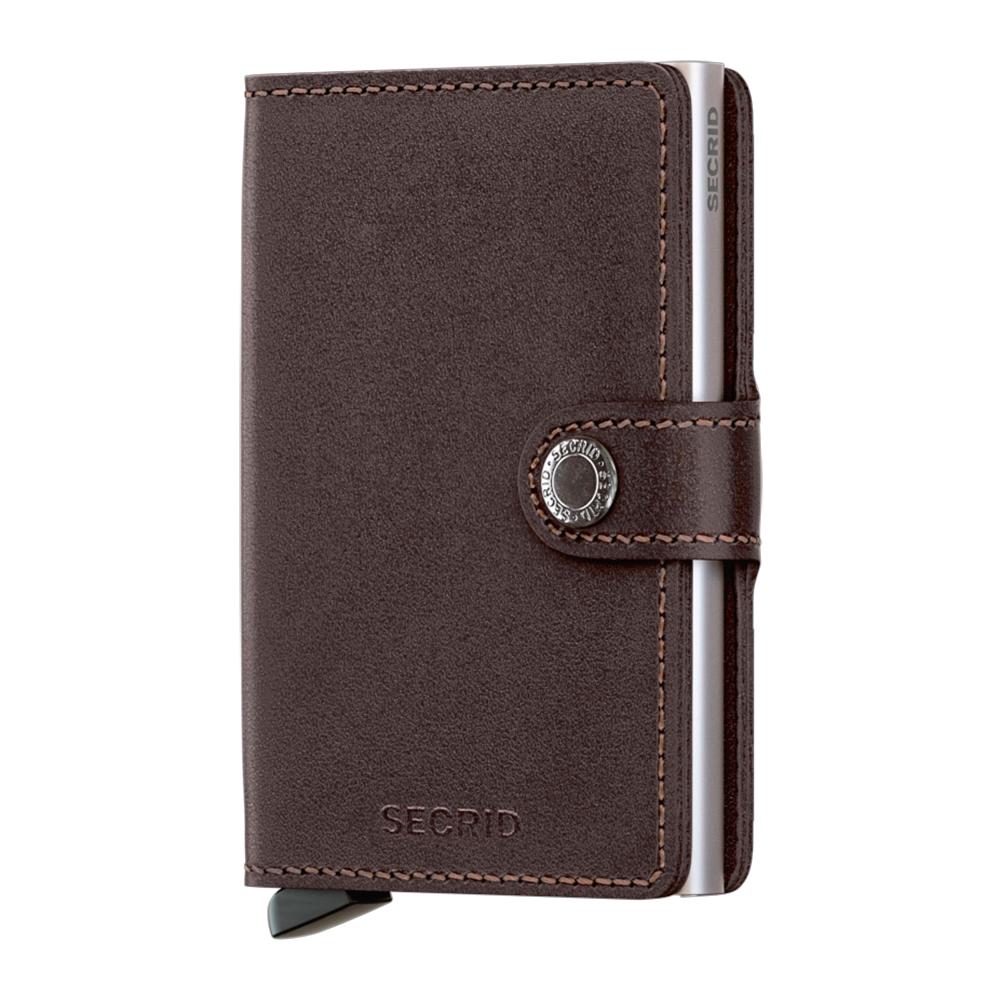 Secrid Wallets Miniwallet Original 10 cm - dark brown