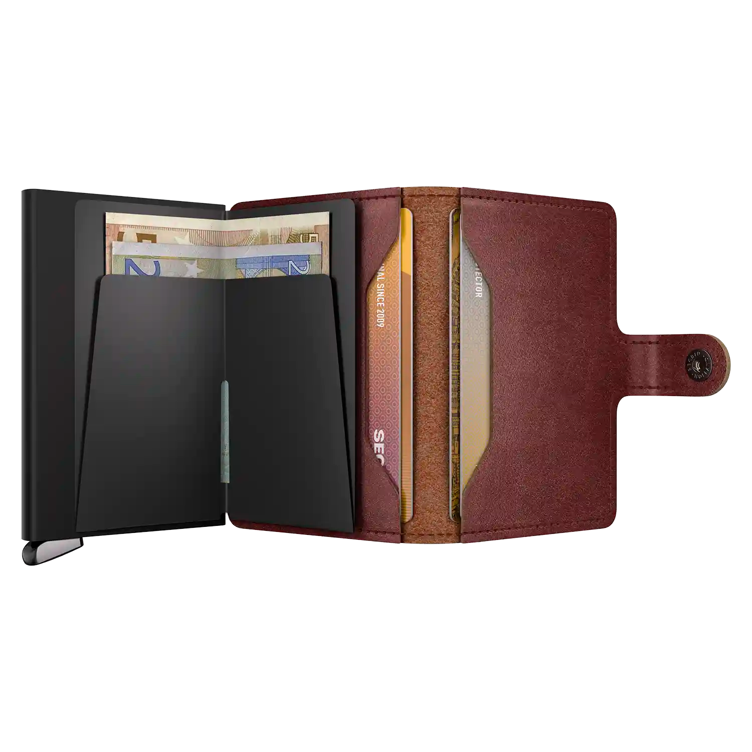 Secrid Premium Kollektion Miniwallet Basco 10 cm - Brown+