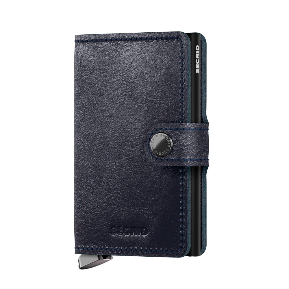 Secrid Premium Kollektion Miniwallet Basco 10 cm - Navy Secrid - koffer - direkt.de