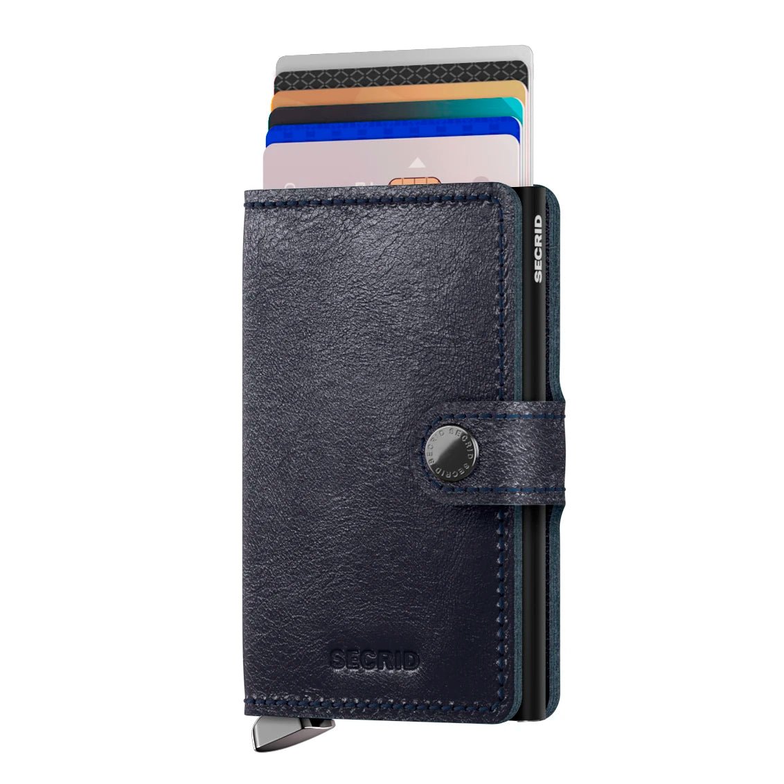 Secrid Premium Kollektion Miniwallet Basco 10 cm - Navy Secrid - koffer - direkt.de