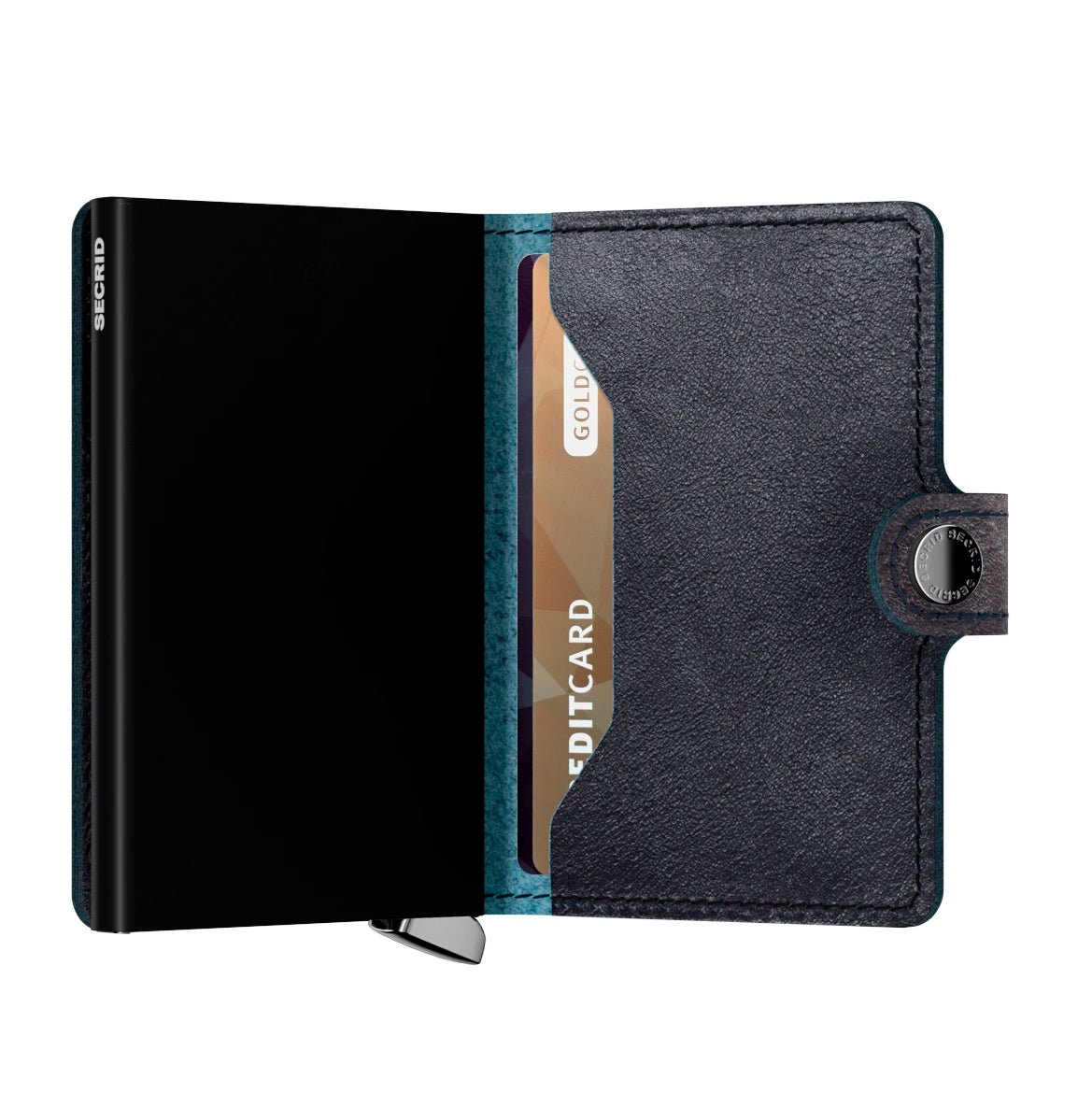 Secrid Premium Kollektion Miniwallet Basco 10 cm - Navy Secrid - koffer - direkt.de