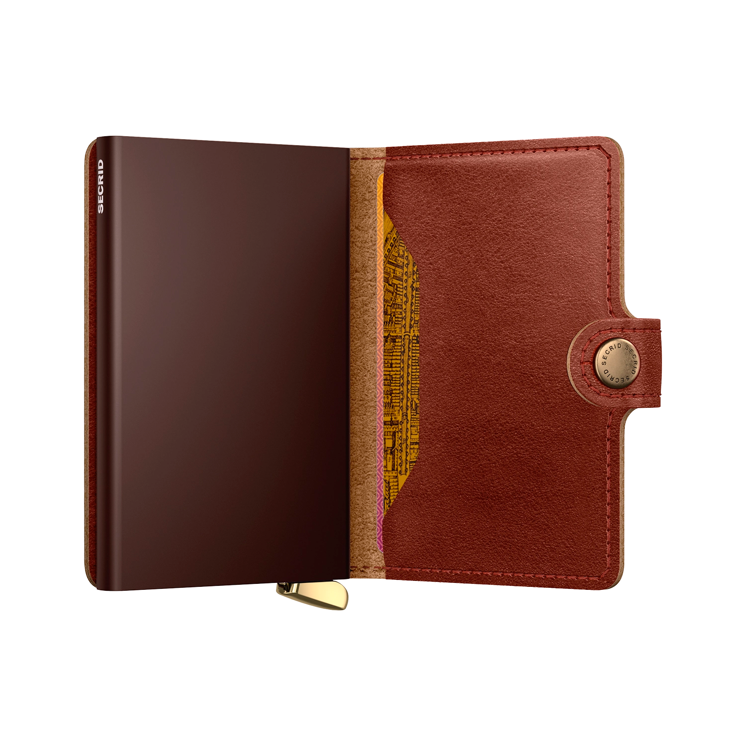 Secrid Premium Kollektion Miniwallet Basco 10 cm - Whiskey