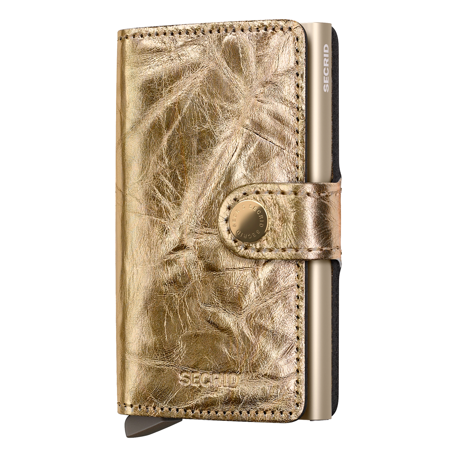 Secrid Wallets Miniwallet Crunch 10 cm - Gold