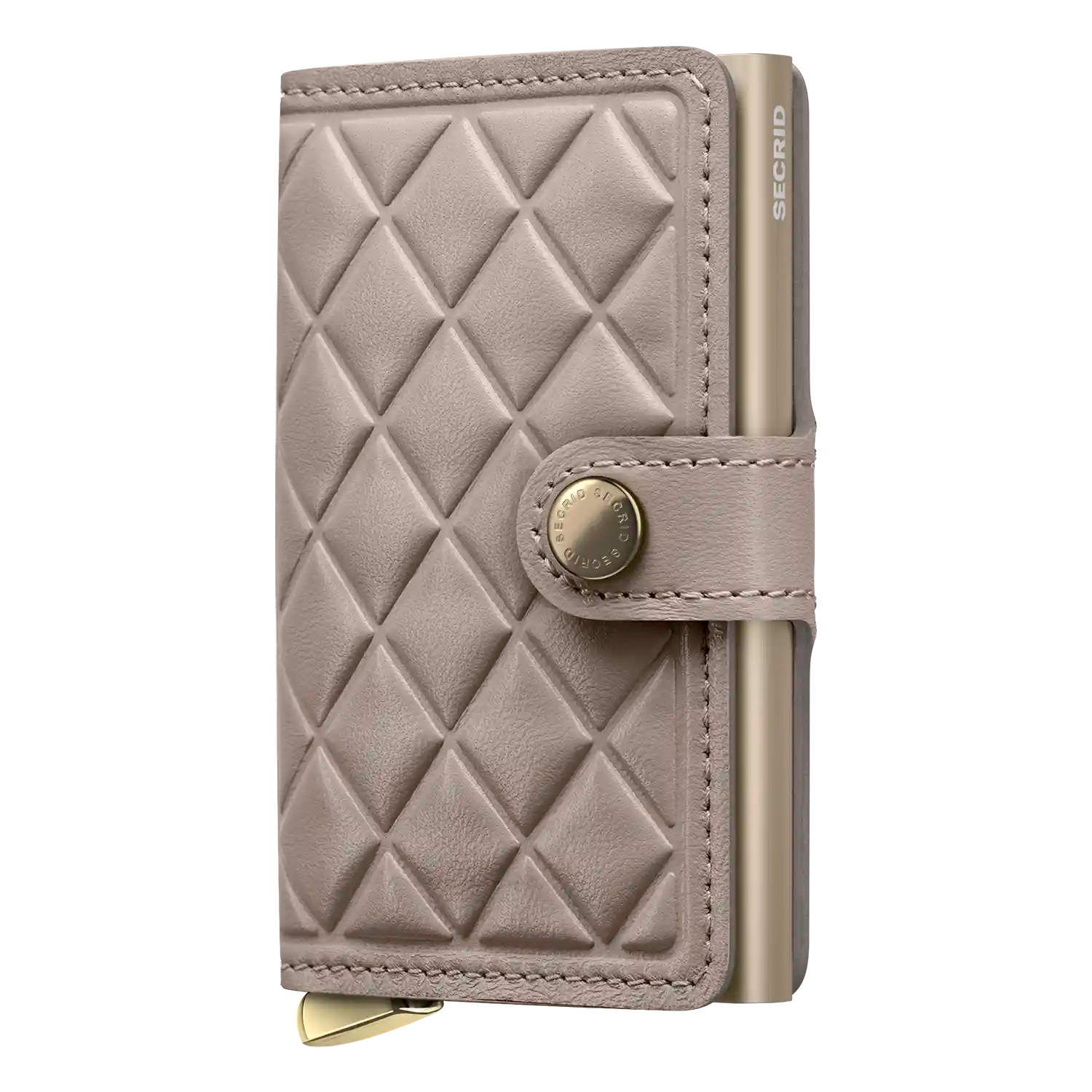 Secrid Premium Kollektion Miniwallet Emboss Diamond 10 cm - Chalk+
