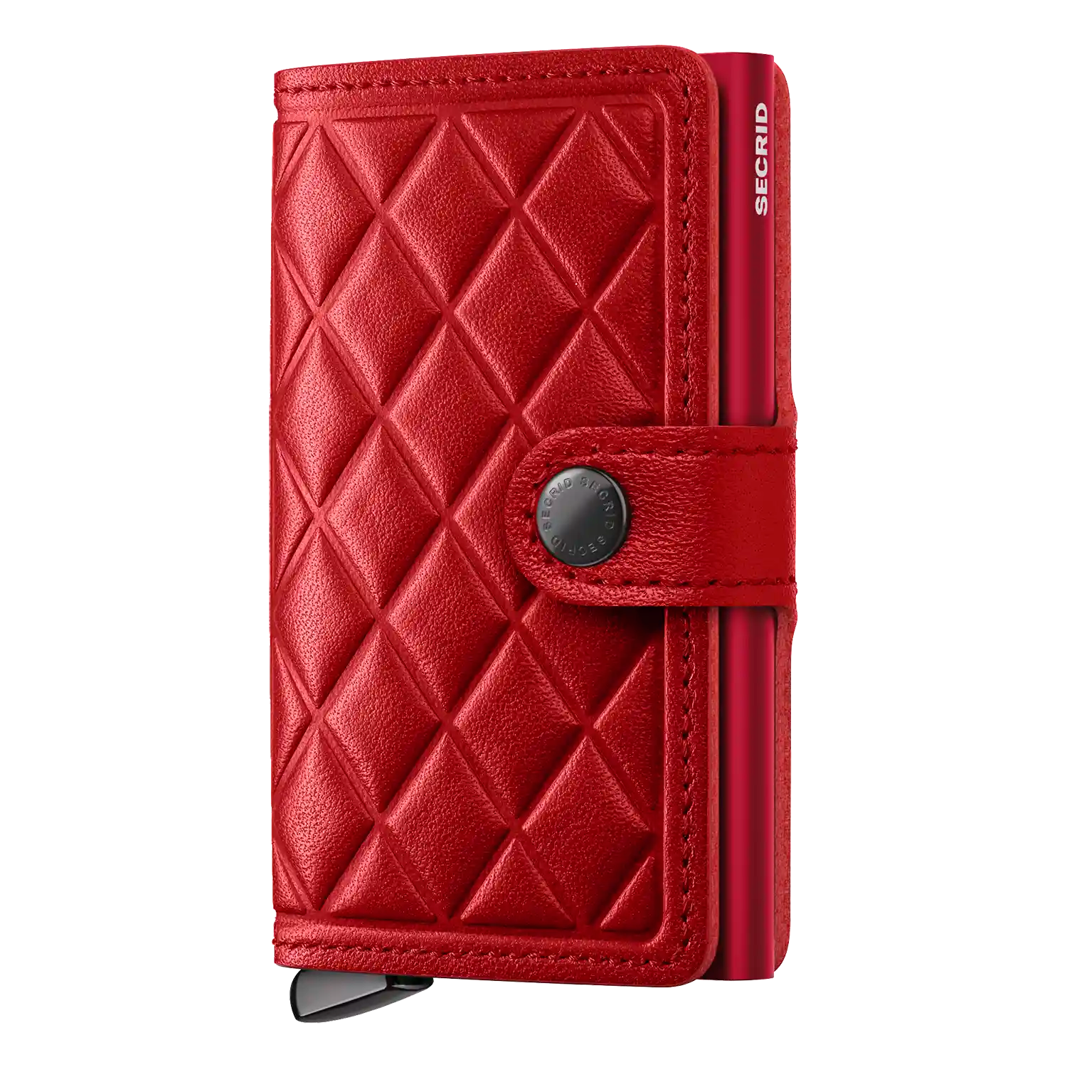 Secrid Premium Kollektion Miniwallet Emboss Diamond 10 cm - Red+
