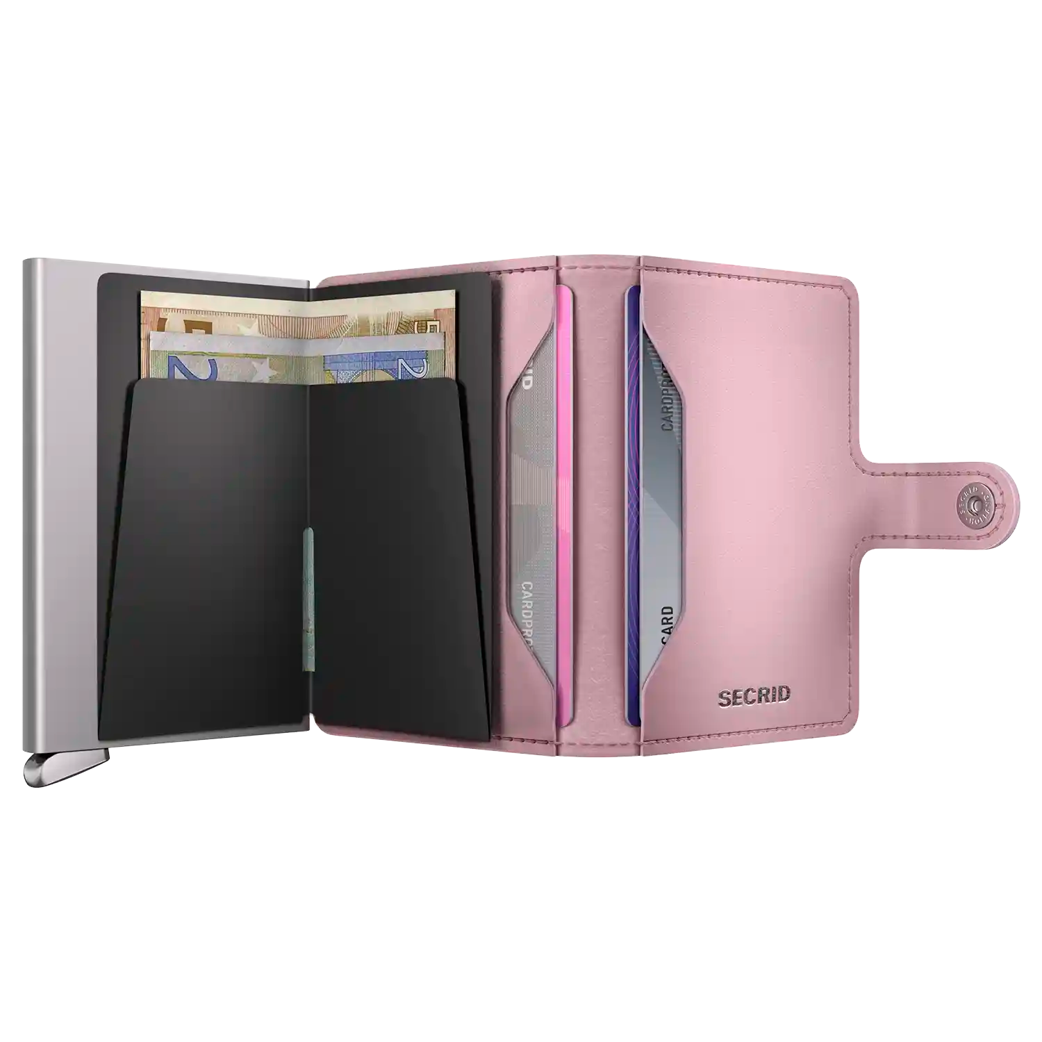 Secrid Premium Kollektion Miniwallet Emboss Diamond 10 cm - Rose+