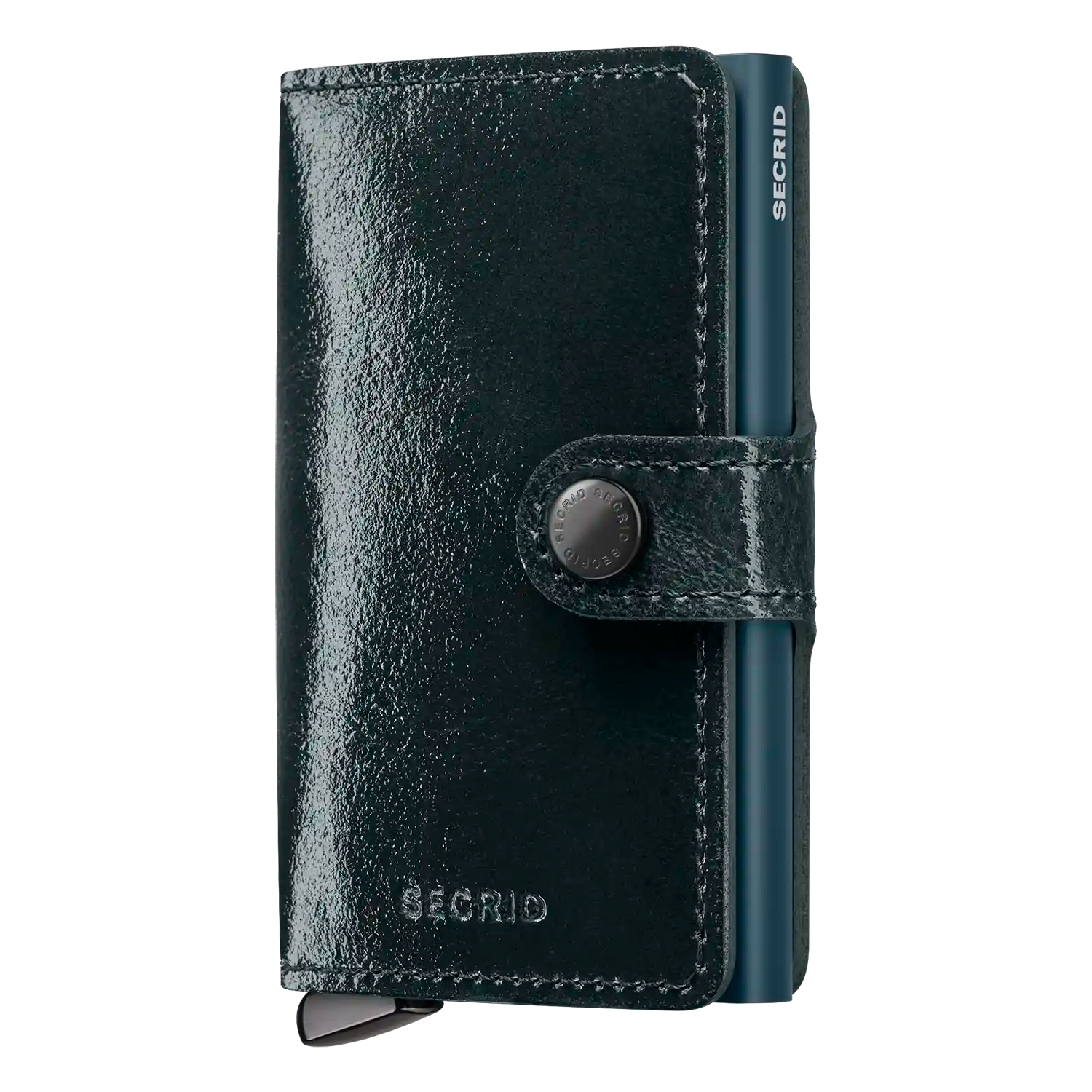 Secrid Wallets Premium Miniwallet Naplak 10 cm - Bottle Green+