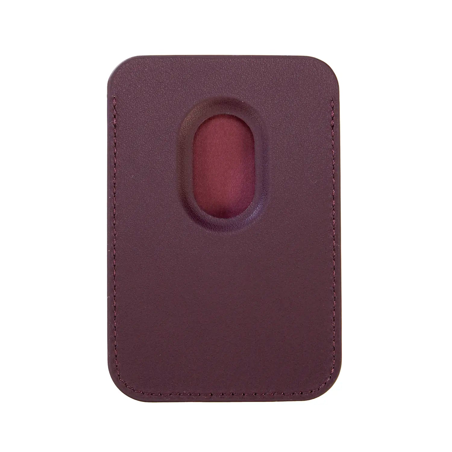 Tag-It Magnet Safe Wallet kompatibel mit Apple MagSafe iPhone 9 cm - Aubergine