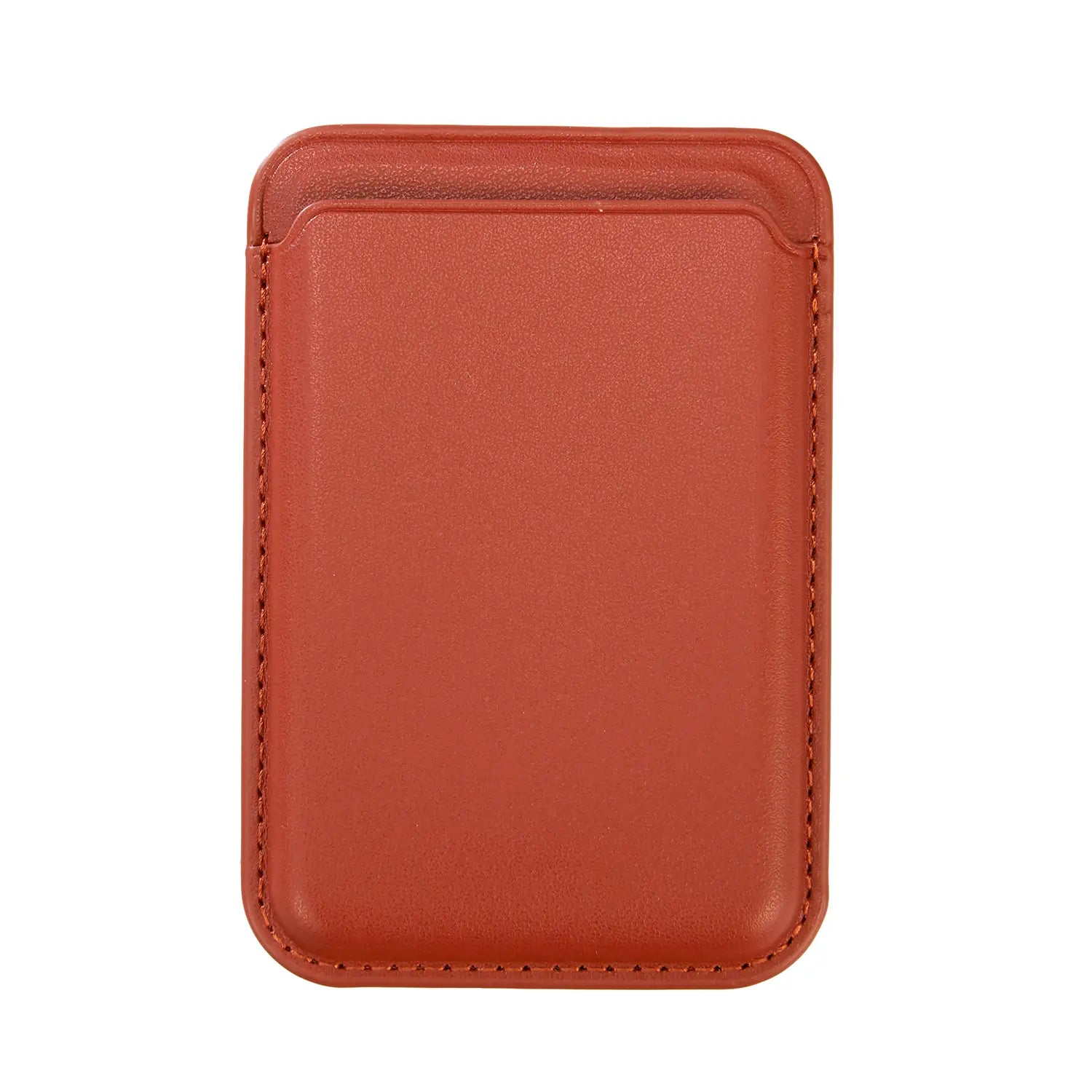 Tag-It Magnet Safe Wallet compatible with Apple MagSafe iPhone 9 cm - Light Brown