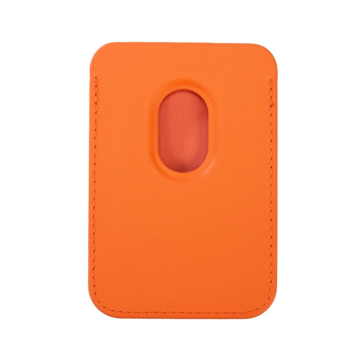 Tag-It Magnet Safe Wallet kompatibel mit Apple MagSafe iPhone 9 cm - Orange