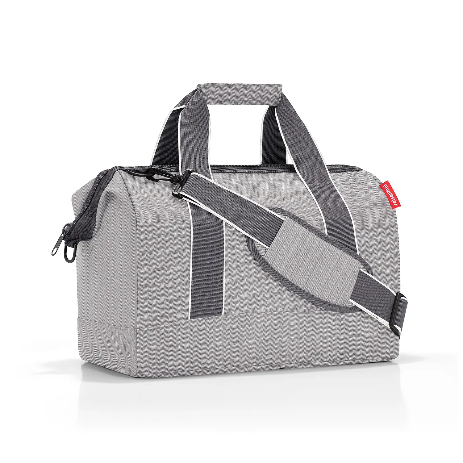 Reisenthel Travelling Allrounder M Reisetasche 40 cm - Herringbone Grey