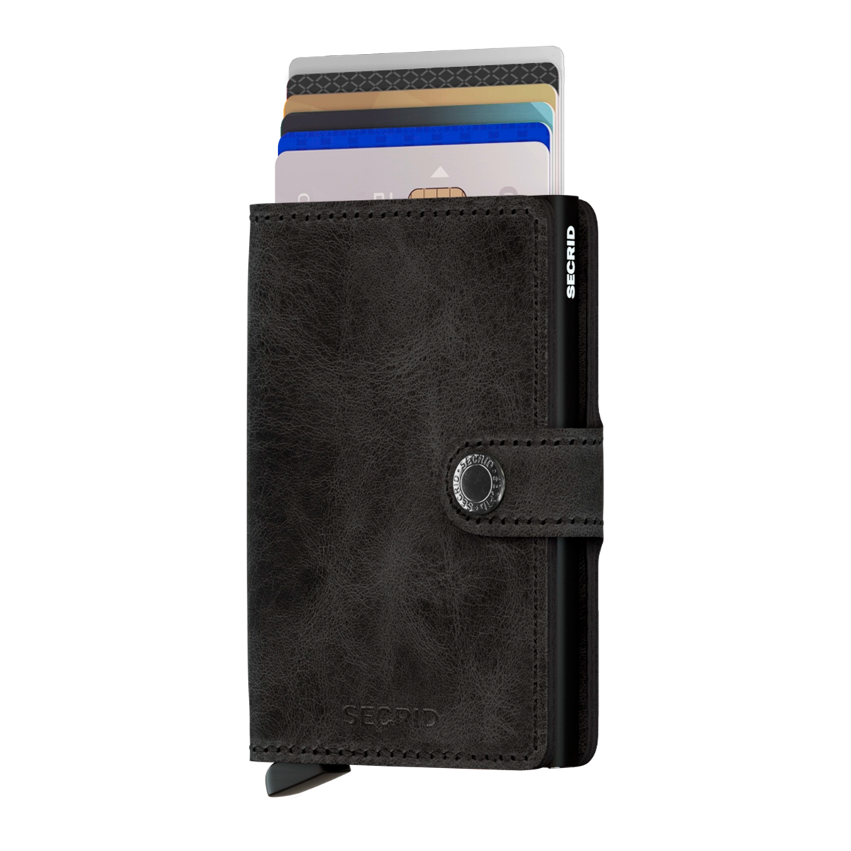 Secrid Wallets Miniwallet Vintage 10 cm - black