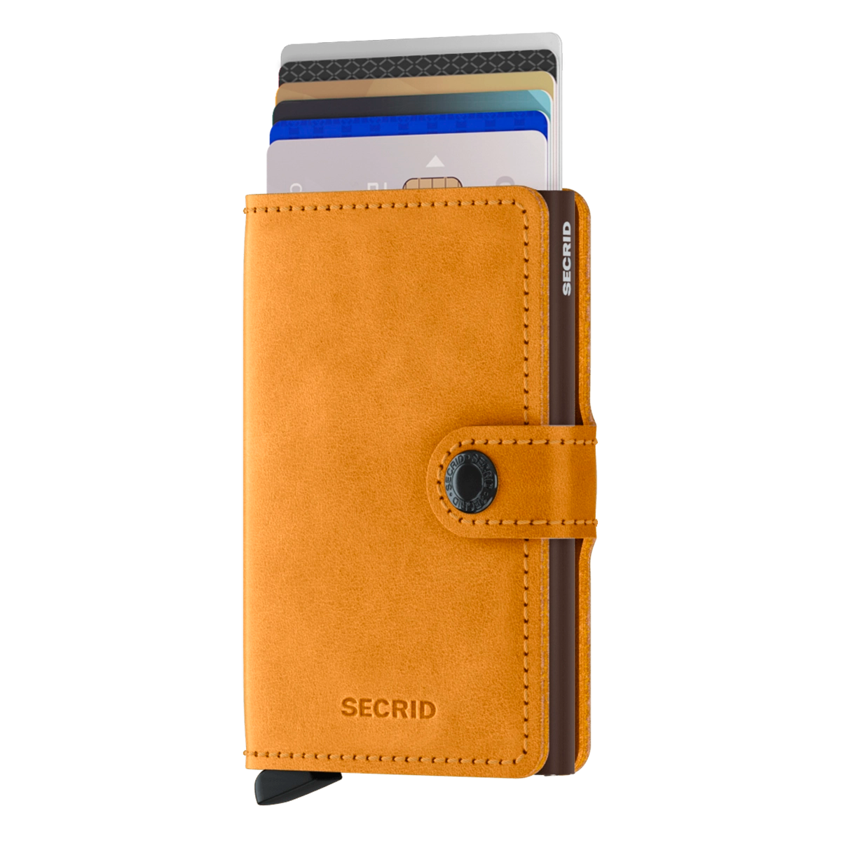 Secrid Wallets Miniwallet Vintage 10 cm - Ochre