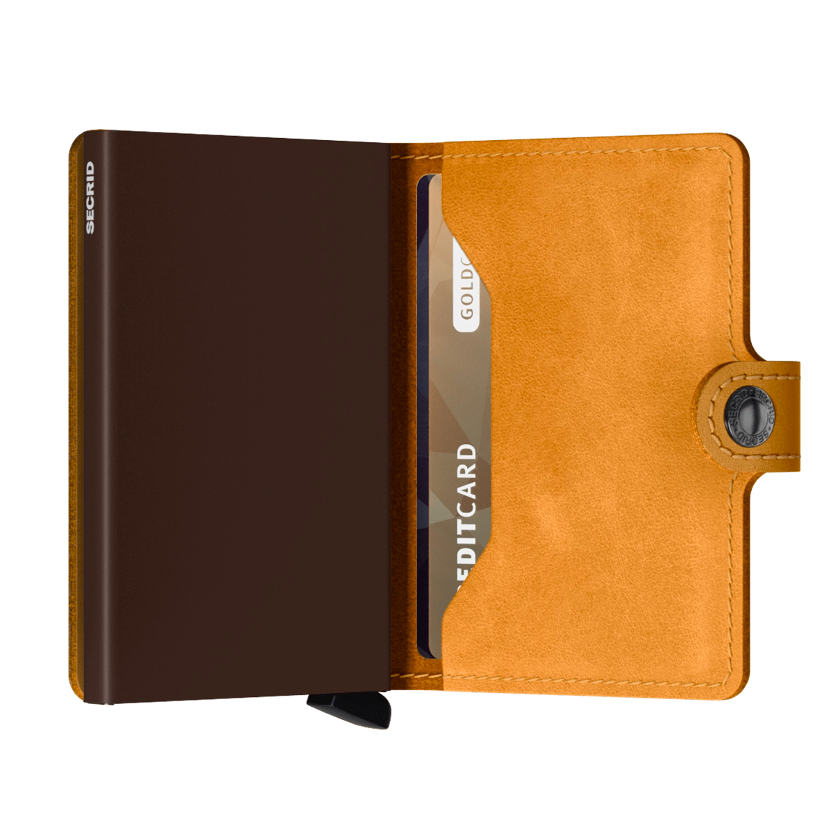 Secrid Wallets Miniwallet Vintage 10 cm - Ochre