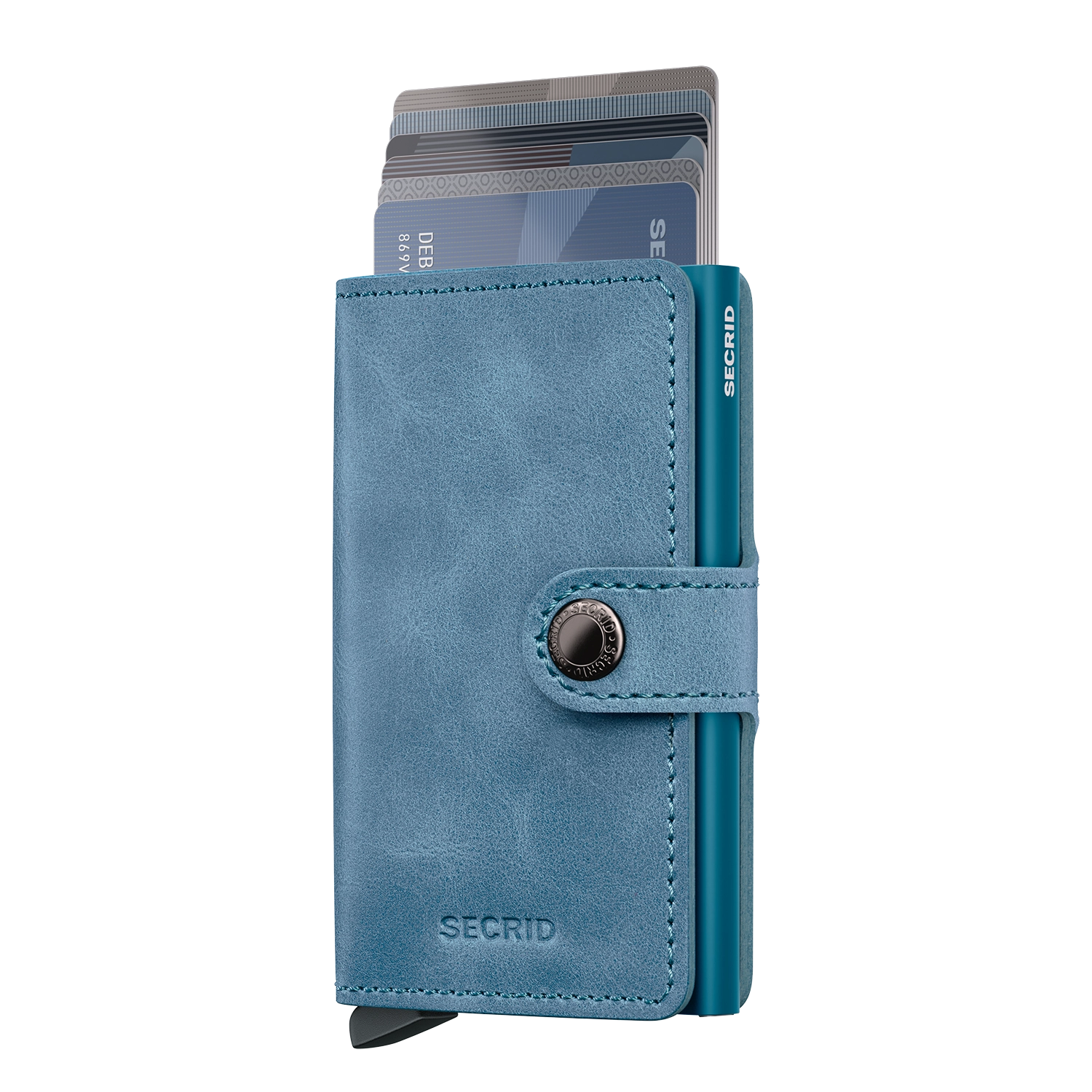 Secrid Wallets Miniwallet Vintage 10 cm - Teal