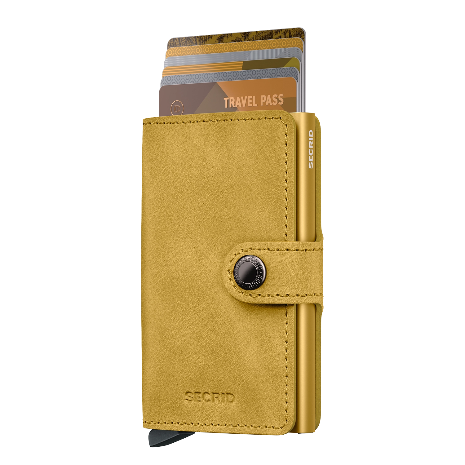 Secrid Wallets Miniwallet Vintage 10 cm - Yellow