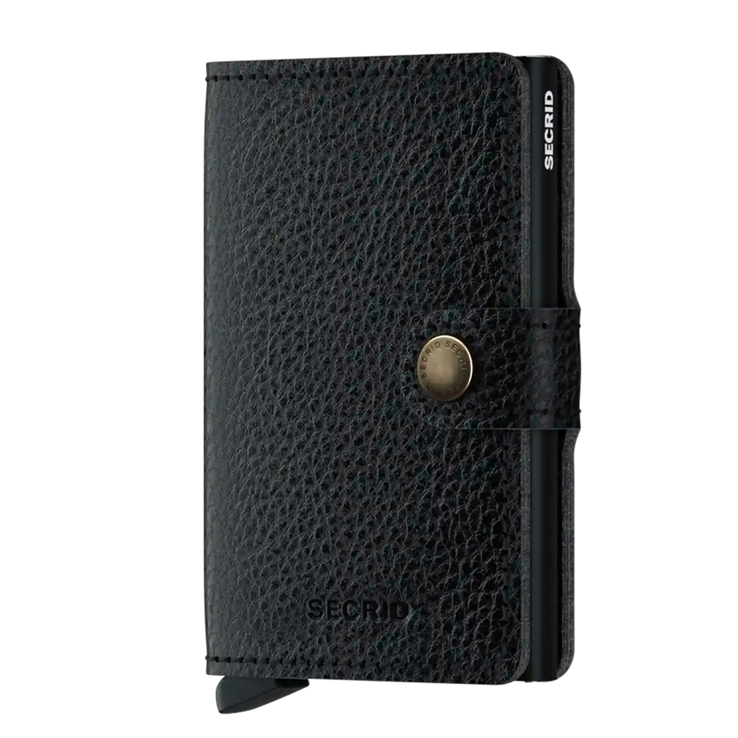 Secrid Wallets Miniwallet Vegetable Tanned 10 cm - Black-Black