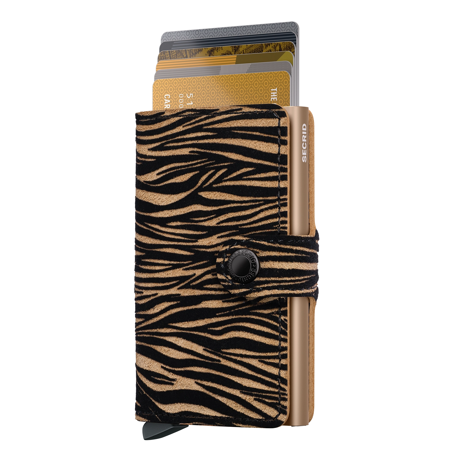 Secrid Wallets Miniwallet Zebra 10 cm - Beige