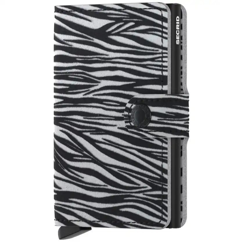 Secrid Wallets Miniwallet Zebra 10 cm - Light Grey
