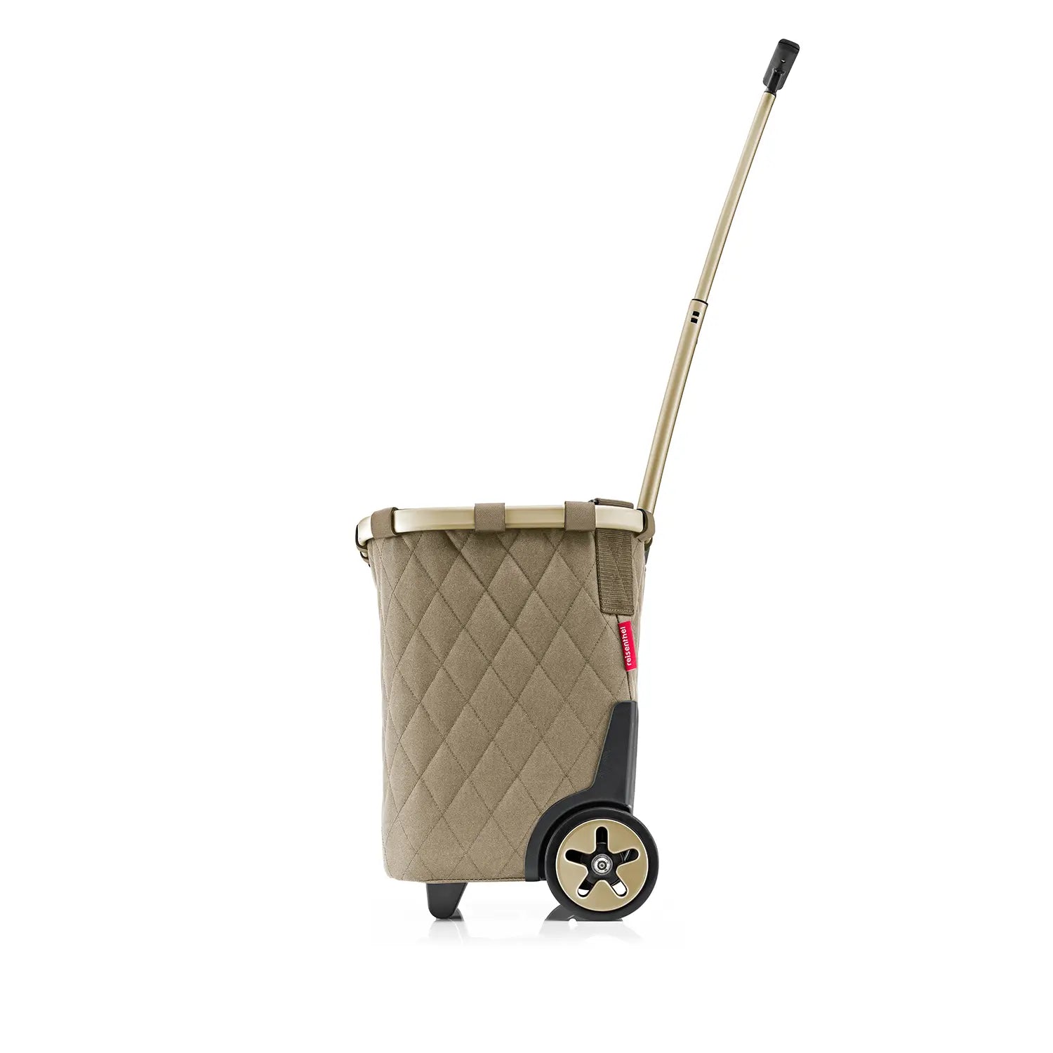 Reisenthel Rhombus Carrycruiser shopping basket with wheels 48 cm - Olive