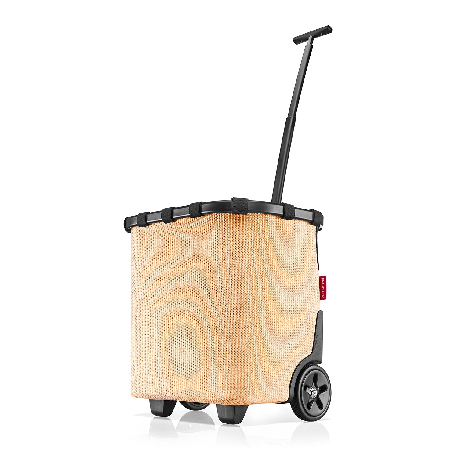 Reisenthel Shopping Carrycruiser Einkaufskorb mit Rollen 48 cm - Frame Raffia Black